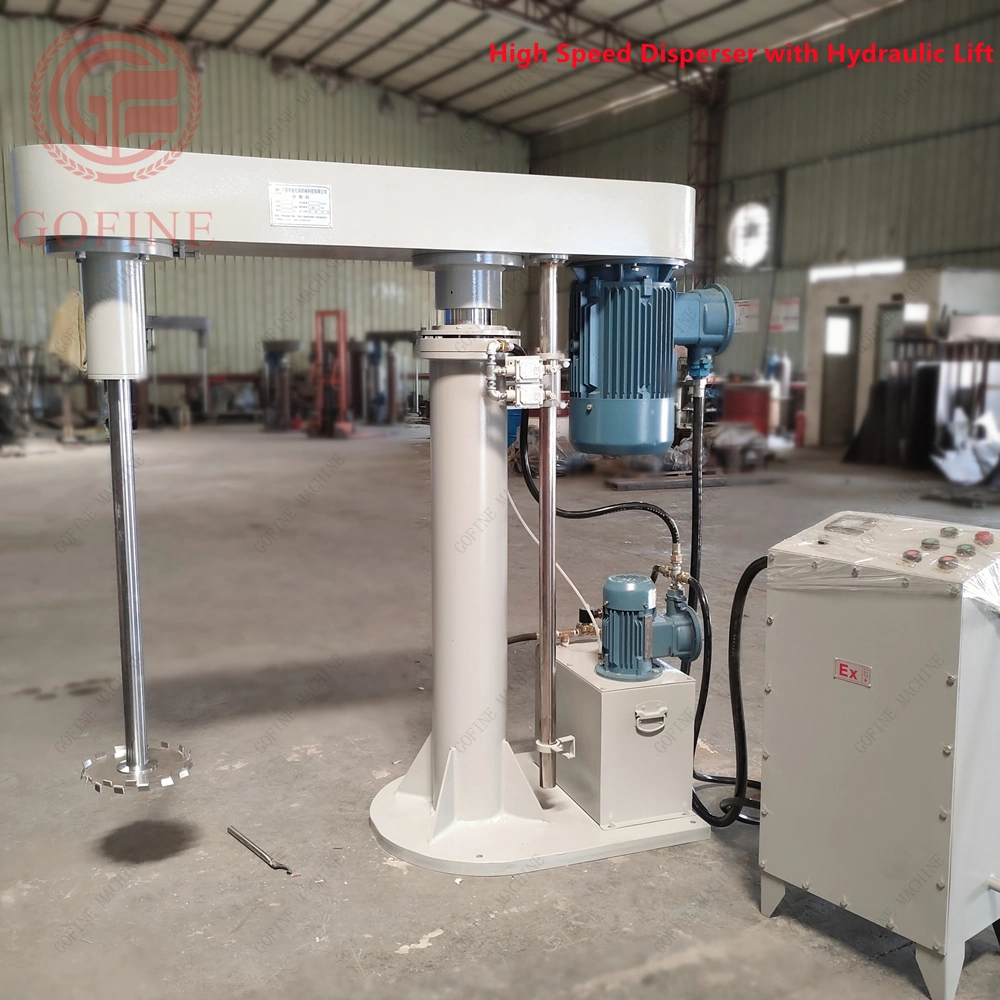 Lubricant High Speed Agitator Paint Mixing Equipment