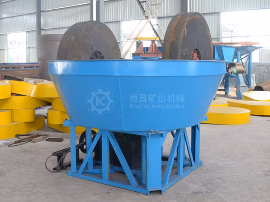 Mining Equipments Stone Ball Mill Gold Ore Grinding Machine Roller Wet Pan Mill Wet Grinding Equipment