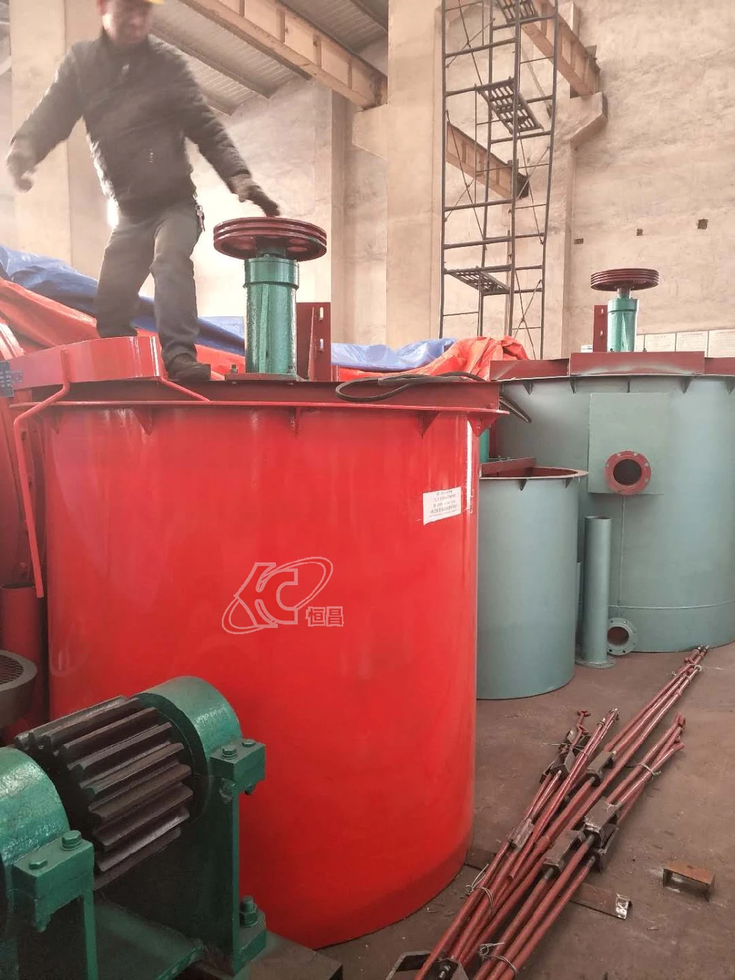 Good Quality Copper Ore Fluid Agitator Mixers