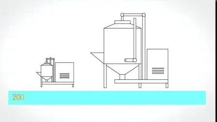 500–10.000 l Turbo-Vakuummischer für Prozesslinien für Milchprodukte, Getränke und flüssige Lebensmittel